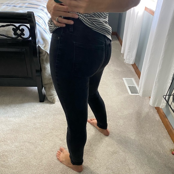 Free People Long & Lean High Rise Skinny Jeans - Picture 3 of 12